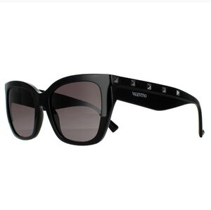 Valentino Studded Black Sunglasses